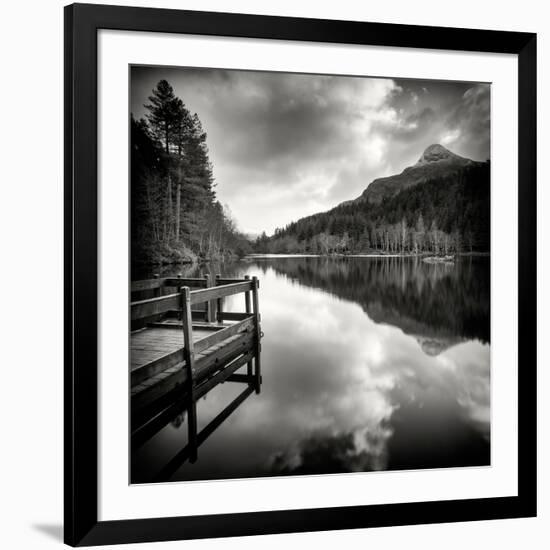 Rural Landscape with Lake-Craig Roberts-Framed Photographic Print