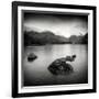 Rural Landscape with Lake-Craig Roberts-Framed Photographic Print