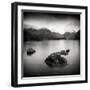 Rural Landscape with Lake-Craig Roberts-Framed Photographic Print