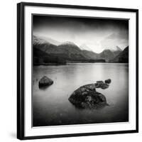 Rural Landscape with Lake-Craig Roberts-Framed Photographic Print