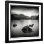 Rural Landscape with Lake-Craig Roberts-Framed Photographic Print