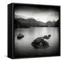 Rural Landscape with Lake-Craig Roberts-Framed Stretched Canvas