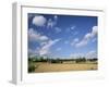 Rural Landscape with Oasthouses, Ightham Near Sevenoaks, Kent, England, UK-Ruth Tomlinson-Framed Photographic Print