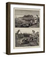 Rural Life in Holland, I-null-Framed Giclee Print