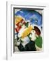 Rural Life-Marc Chagall-Framed Art Print