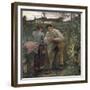 Rural Love, 1882-Jules Bastien-Lepage-Framed Giclee Print