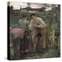Rural Love, 1882-Jules Bastien-Lepage-Stretched Canvas