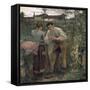 Rural Love, 1882-Jules Bastien-Lepage-Framed Stretched Canvas