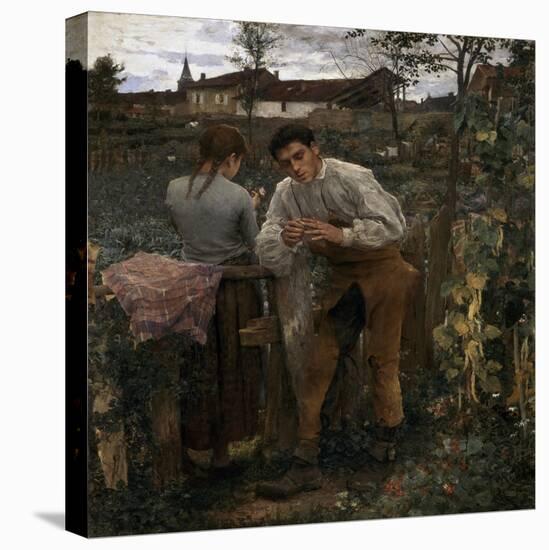 Rural Love, 1882-Jules Bastien-Lepage-Stretched Canvas