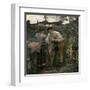 Rural Love-Jules Bastien-Lepage-Framed Art Print