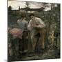 Rural Love-Jules Bastien-Lepage-Mounted Art Print