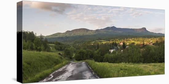 Rural Maramures Landscape at Sunrise, Breb (Brebre), Maramures, Romania, Europe-Matthew Williams-Ellis-Stretched Canvas