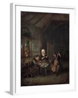 Rural Musicians, 1645-Adriaen Van Ostade-Framed Giclee Print