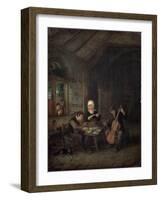 Rural Musicians, 1645-Adriaen Van Ostade-Framed Giclee Print