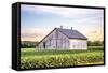 Rural Ohio Barn-Donnie Quillen-Framed Stretched Canvas