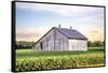 Rural Ohio Barn-Donnie Quillen-Framed Stretched Canvas