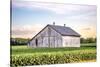 Rural Ohio Barn-Donnie Quillen-Stretched Canvas