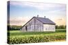 Rural Ohio Barn-Donnie Quillen-Stretched Canvas