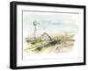 Rural Plein Air II-Ethan Harper-Framed Art Print