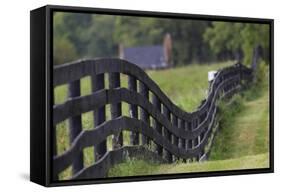 Rural Rappahannock County, Virginia, USA-Dennis Brack-Framed Stretched Canvas