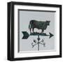 Rural Relic Cow-Arnie Fisk-Framed Art Print