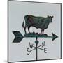 Rural Relic Cow-Arnie Fisk-Mounted Art Print