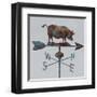 Rural Relic Pig-Arnie Fisk-Framed Art Print