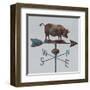 Rural Relic Pig-Arnie Fisk-Framed Art Print