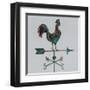 Rural Relic Rooster-Arnie Fisk-Framed Art Print