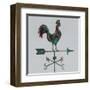 Rural Relic Rooster-Arnie Fisk-Framed Art Print