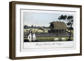 Rural Retreat, the Cottage, 1813-John Gabriel Stedman-Framed Giclee Print