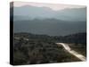 Rural Road Through Mountains at Dusk, New Mexico, United States of America, North America-Woolfitt Adam-Stretched Canvas