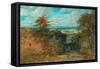 Rural Scene, c.1837-null-Framed Stretched Canvas