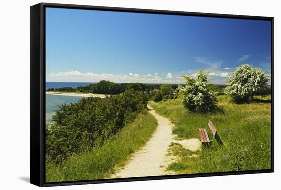 Rural Scene Near Thiessow-Jochen Schlenker-Framed Stretched Canvas