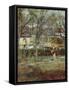 Rural Scene-John William Buxton Knight-Framed Stretched Canvas