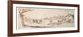 Rural Scene-Johann Wilhelm Baur-Framed Giclee Print