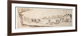 Rural Scene-Johann Wilhelm Baur-Framed Giclee Print