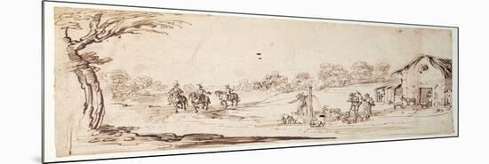 Rural Scene-Johann Wilhelm Baur-Mounted Giclee Print