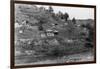 Rural School and Shanties-Lewis Wickes Hine-Framed Photographic Print