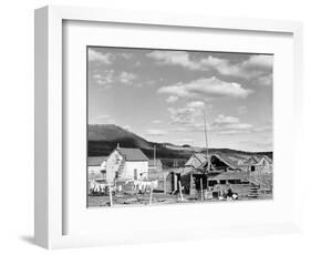 Rural Slum-Jack Delano-Framed Photographic Print