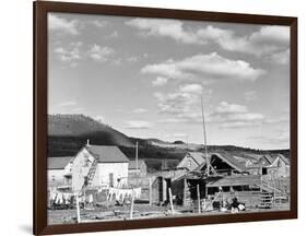 Rural Slum-Jack Delano-Framed Photographic Print