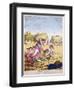 Rural Sports or a Pleasant Way of Making Hay, 1814-Thomas Rowlandson-Framed Giclee Print
