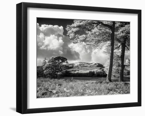 Rural Summer Scene with Mountain-Craig Roberts-Framed Photographic Print