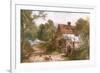 Rural Surrey Cottage-Myles Birket Foster-Framed Premium Giclee Print