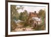 Rural Surrey Cottage-Myles Birket Foster-Framed Premium Giclee Print