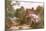 Rural Surrey Cottage-Myles Birket Foster-Mounted Art Print