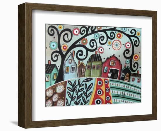 Rural Town 1-Karla Gerard-Framed Giclee Print