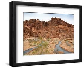 Rural Trail Through Desert-Beathan-Framed Photographic Print