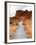 Rural Trail Through Desert-Beathan-Framed Photographic Print