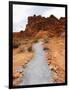 Rural Trail Through Desert-Beathan-Framed Photographic Print